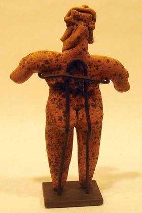 Colima Standing Female Figure