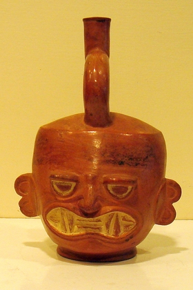 Mochica II Portrait Head Bowl