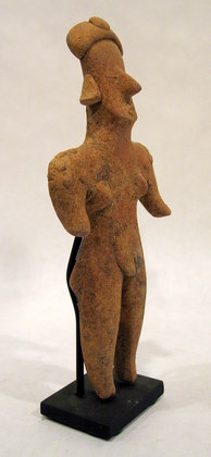 Colima Standing Female Figure