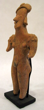 Colima Standing Female Figure