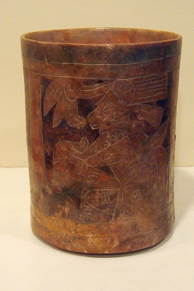 Mayan Incised Bowl