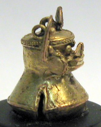 Tairona Human Headed Bell