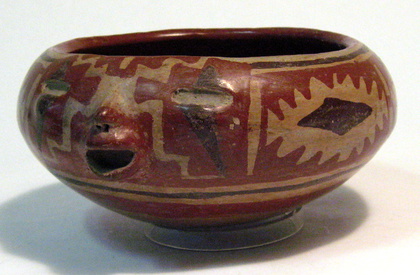 Chupicuaro Face Bowl