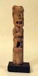 6221 - La Tolita Carved Bone, Stylized Figure
